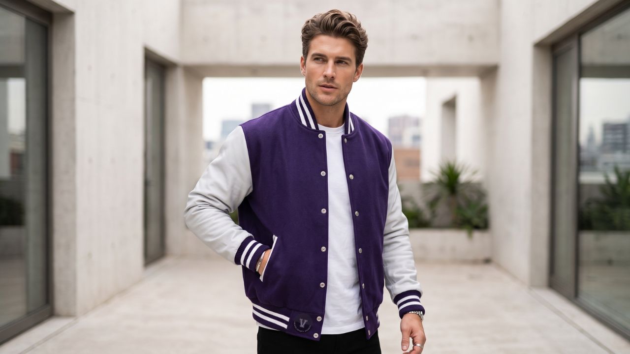 Varsity Jackets for Tall Men Slim Fit