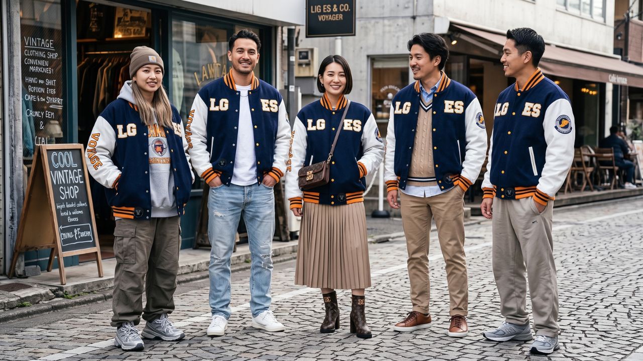 Varsity Jackets With Streetwear Trends