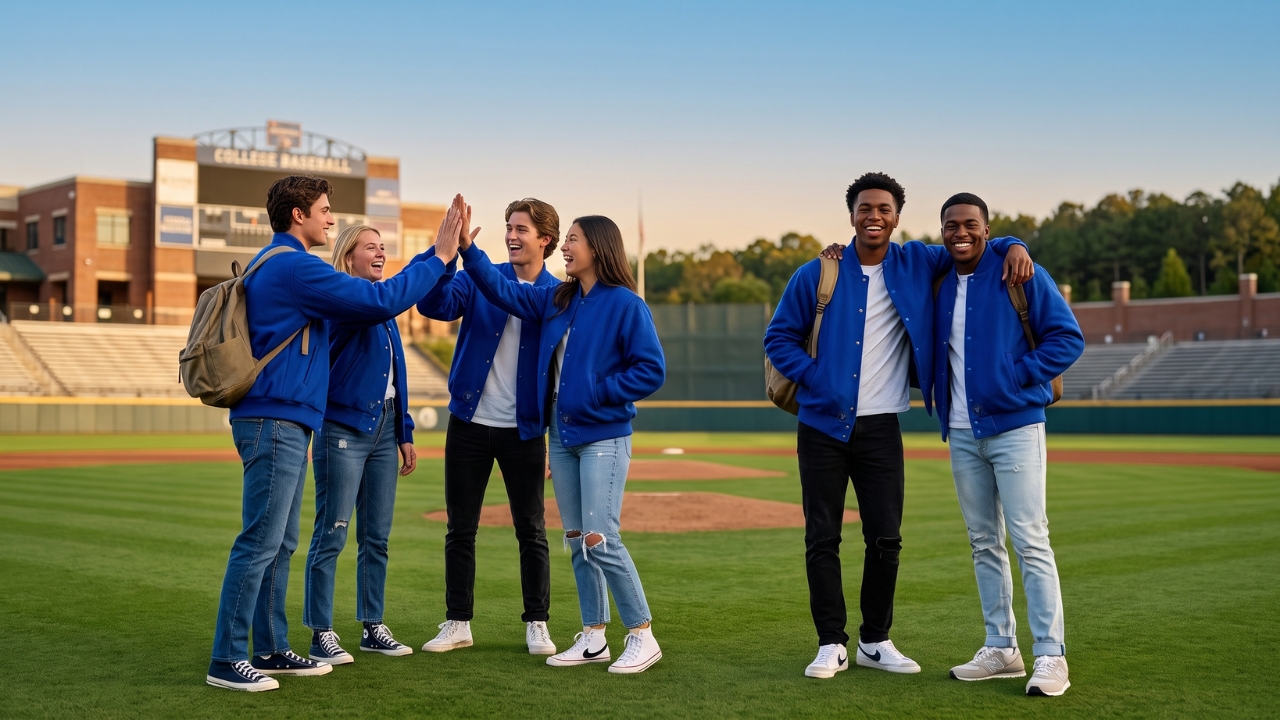 Baseball Varsity Jacket for College