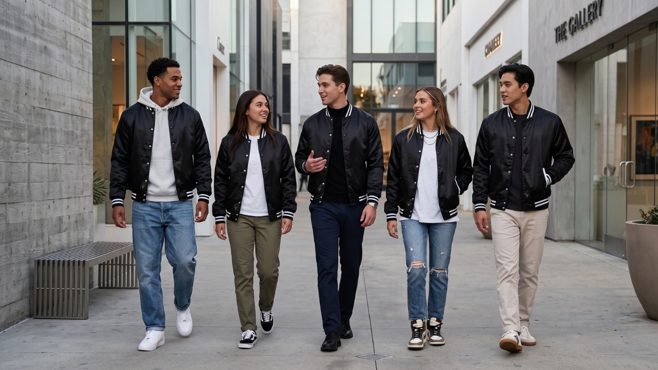 Classic Satin Wholesale Jackets