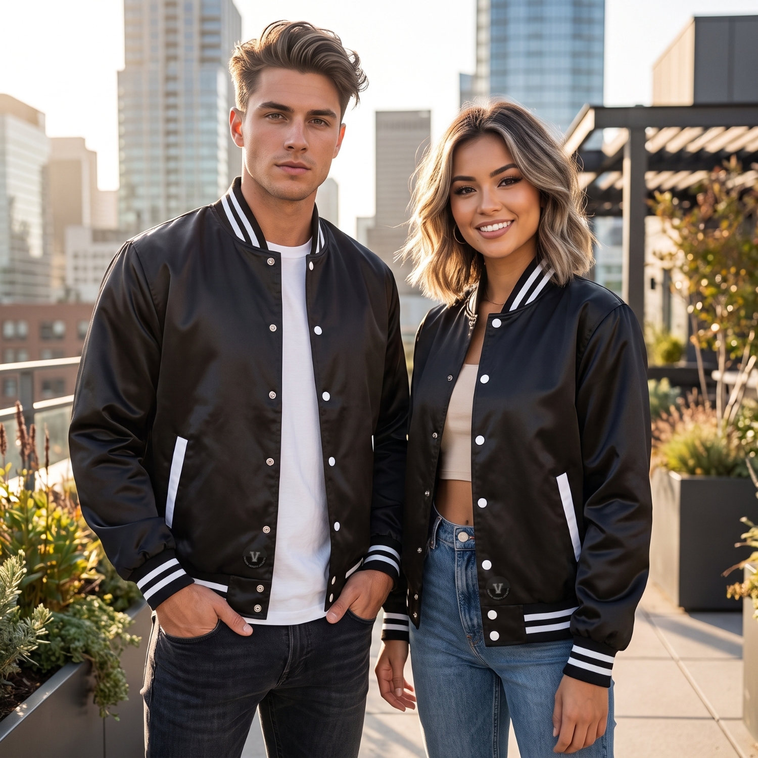 Classic Satin Wholesale Jackets