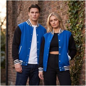 Cotton Fleece Varsity Jackets For Unisex
