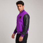Crop Varsity Jacket b