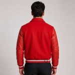 Cropped Varsity Jacket Men