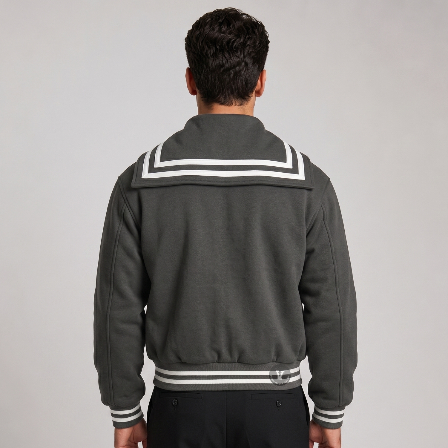 Cropped Varsity Jacket