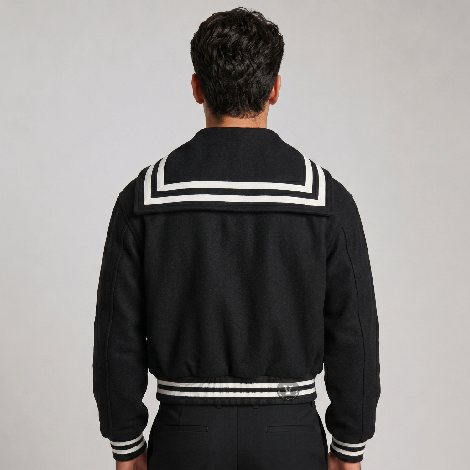 Custom Cropped Jacket Wool