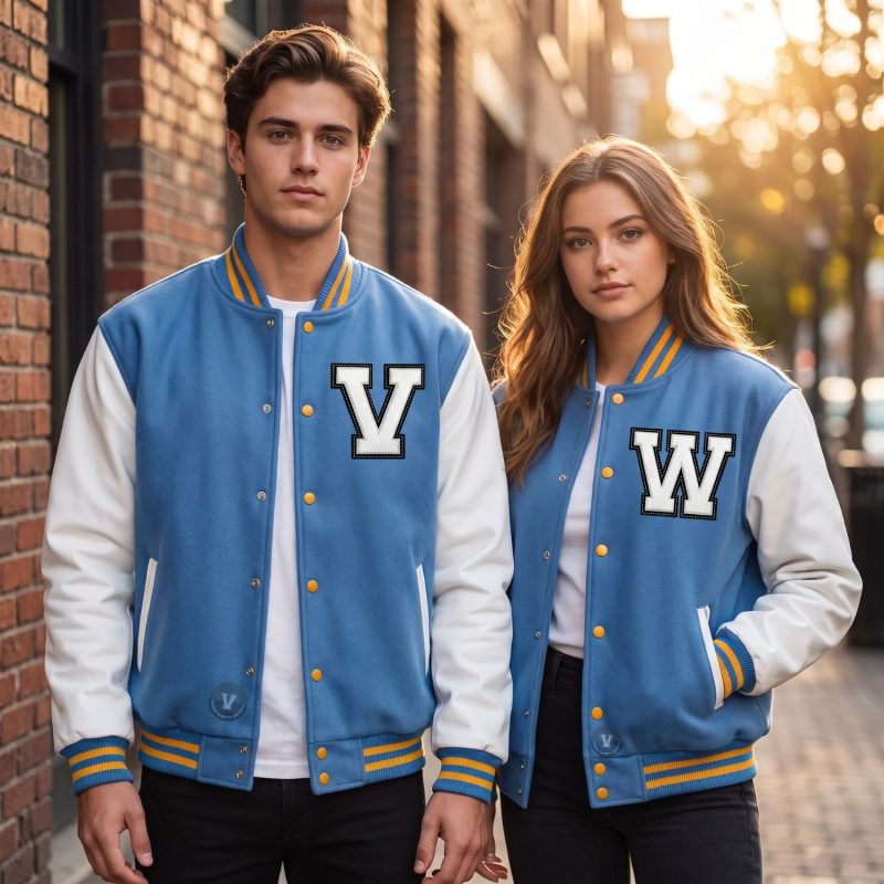 Custom Design Varsity Jackets for Couples