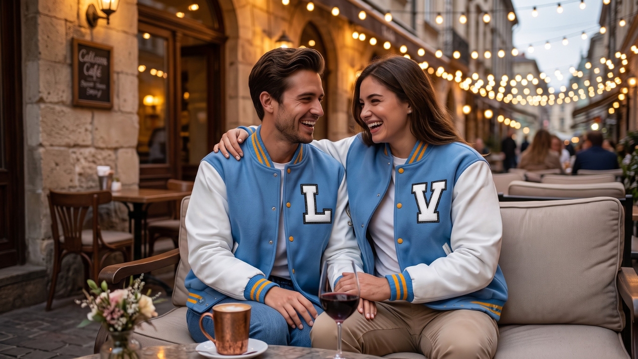 Custom Design Varsity Jackets for Couples
