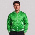 Custom Made Satin Men Jacket