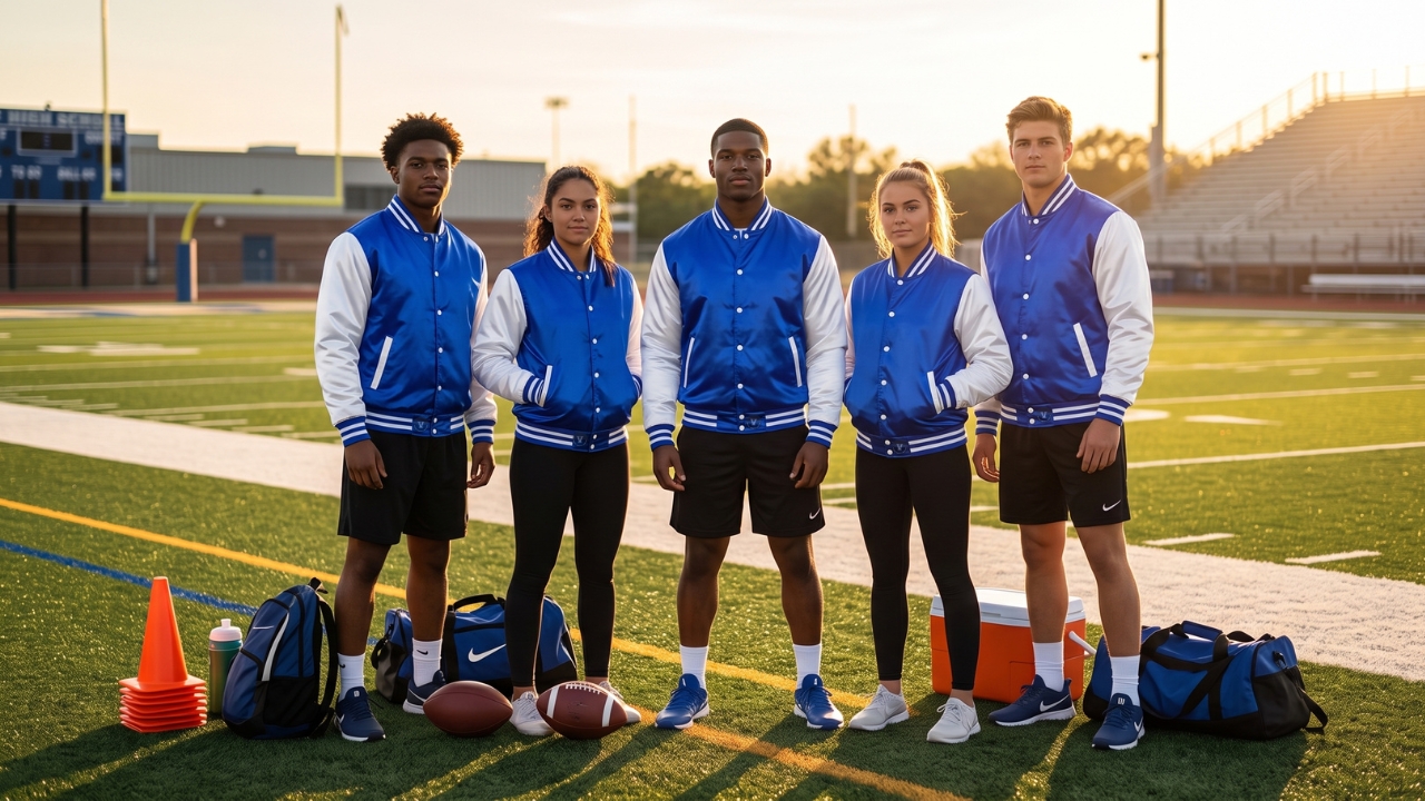 Custom Made Varsity Jackets For High School