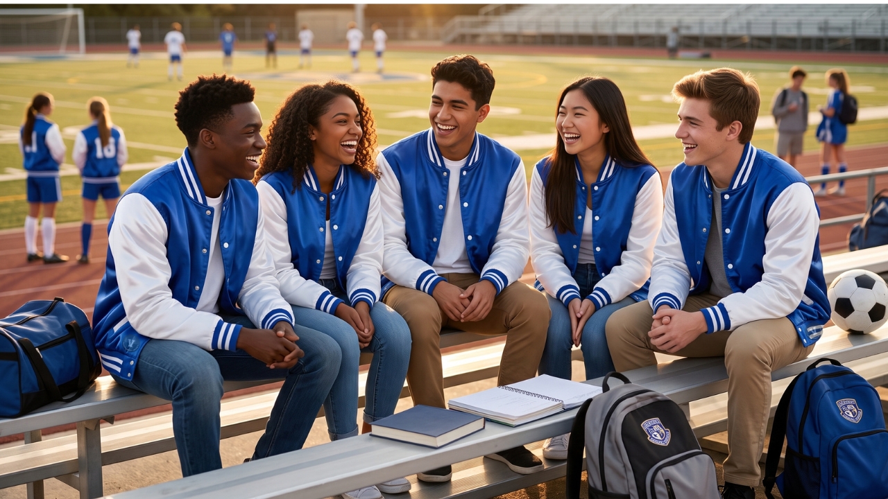 Custom Made Varsity Jackets For High School