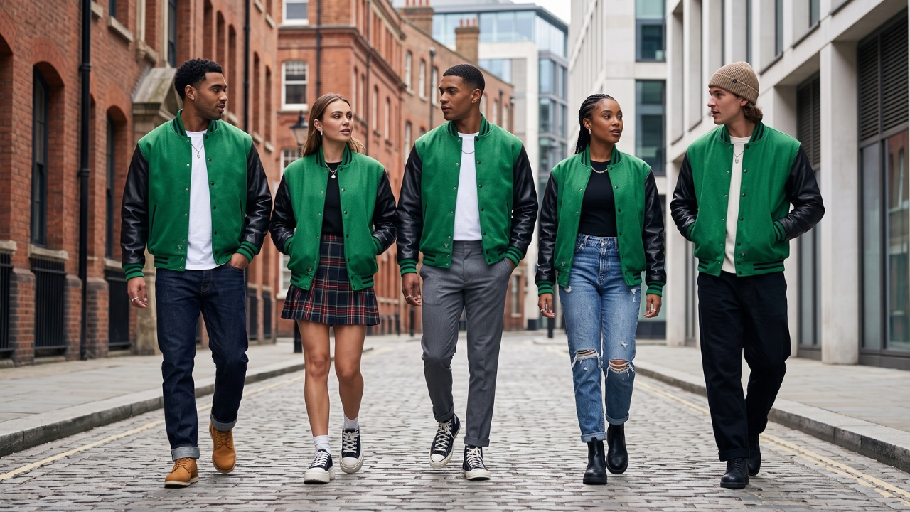 Custom Varsity Jackets Fashion for Uk