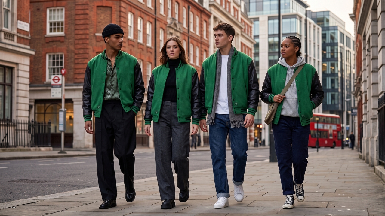 Custom Varsity Jackets Fashion for Uk