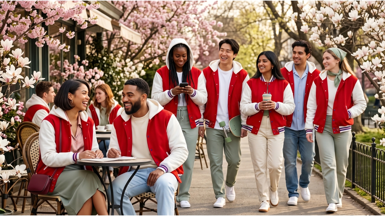 Custom Varsity Jackets For Spring Outfits