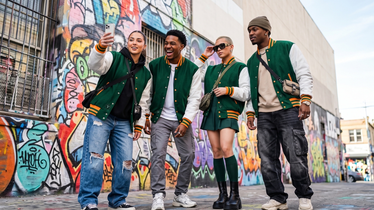 Custom Varsity Jackets TikTok Outfits