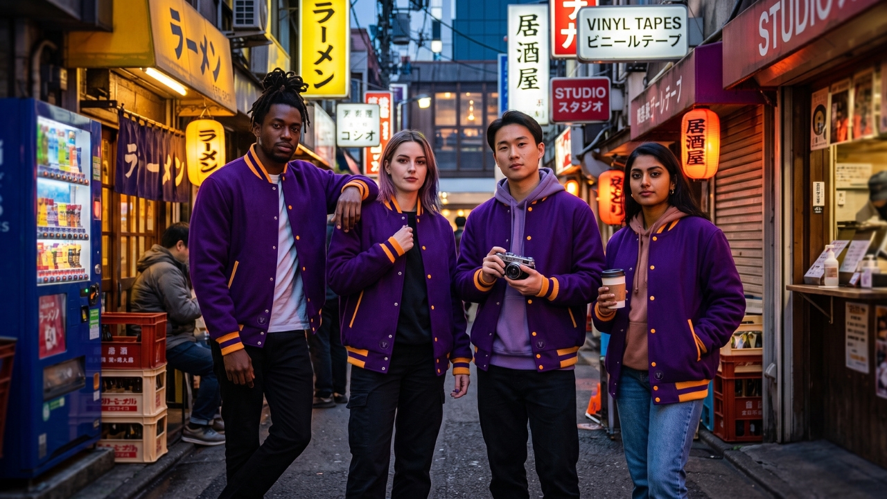 Design Varsity Jackets Custom Varsity Jackets for Tokyo Streetwear