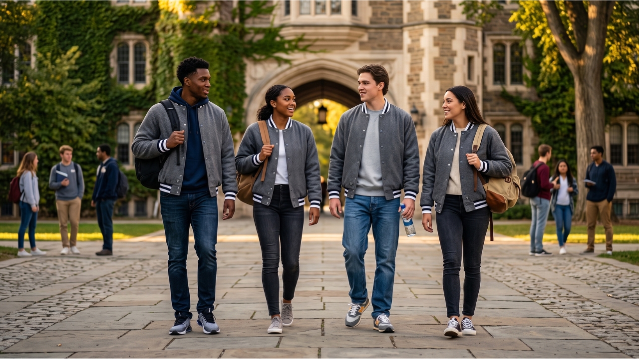 Custom Varsity Jackets for University Teams