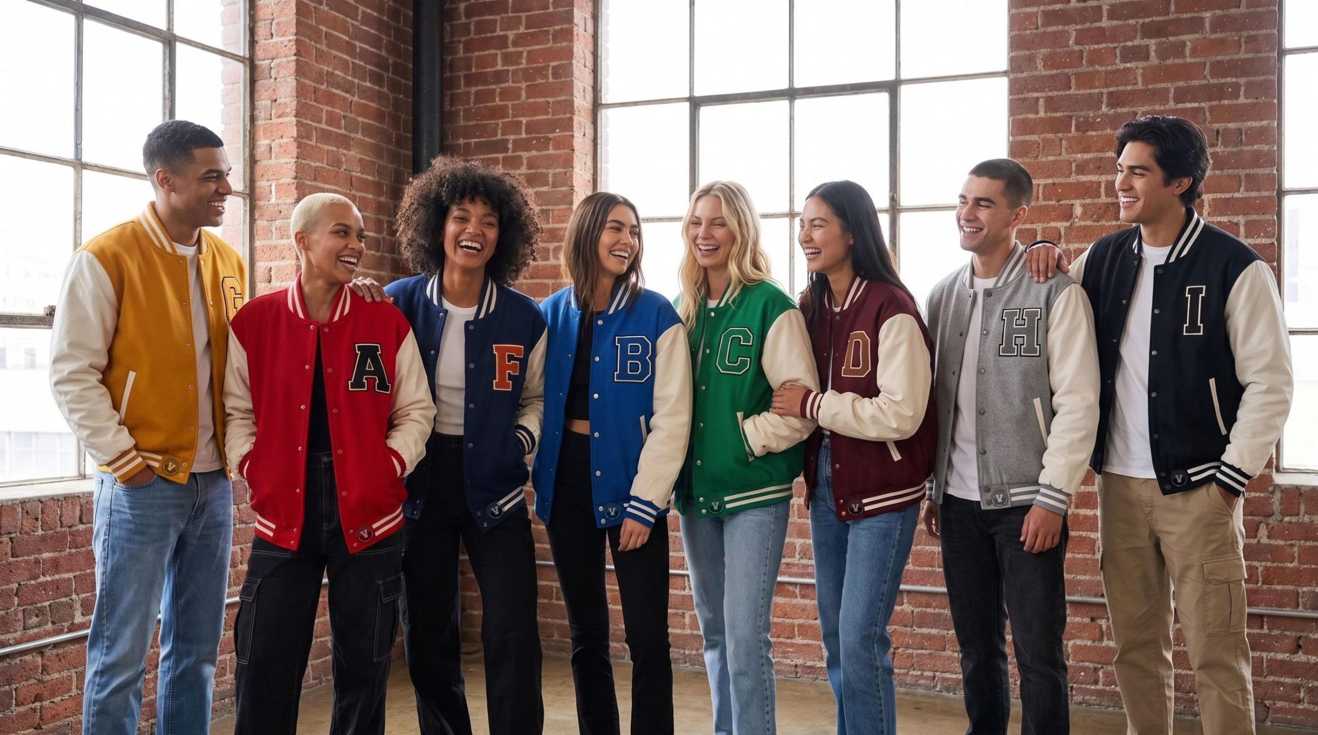 Varsity Jacket With Custom Patches 
