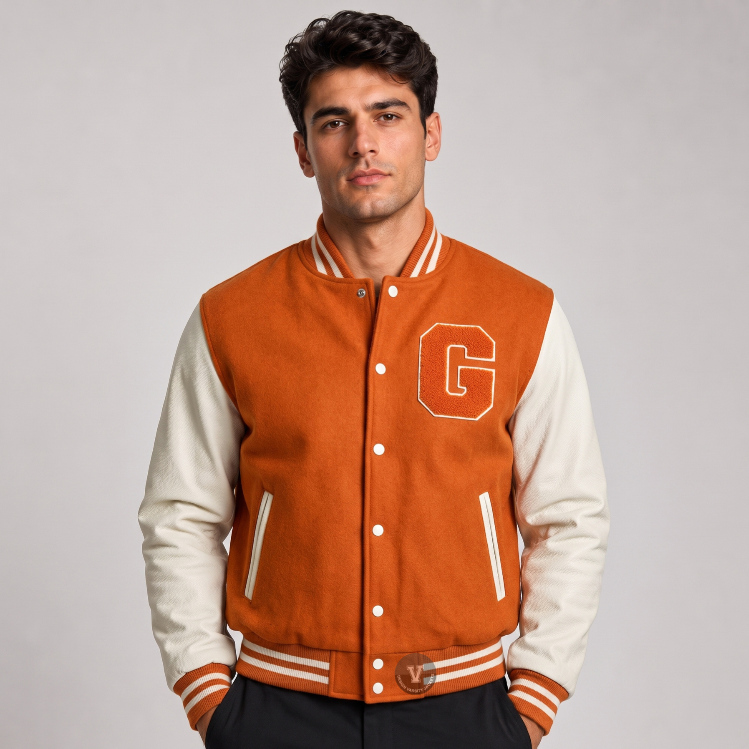 Design Varsity Crop Jacket