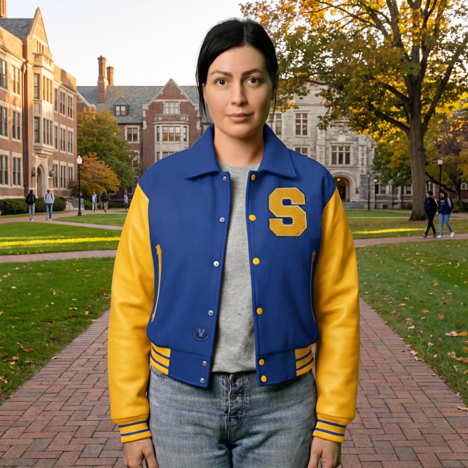 Embroidered Letterman Varsity Jackets