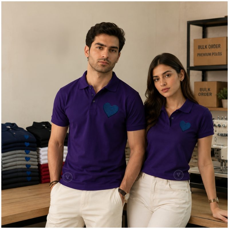 Embroidered Polo Shirts Bulk Order
