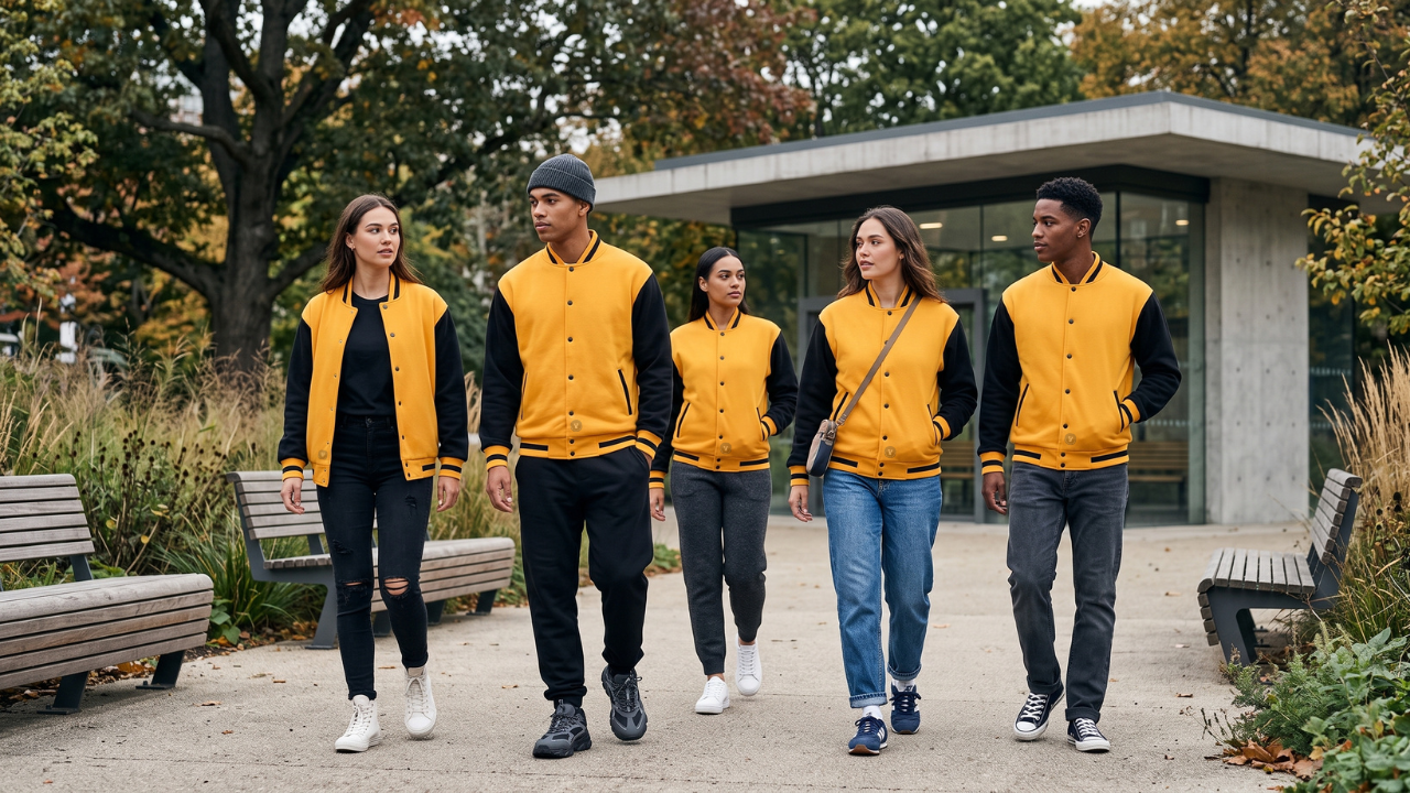 Fleece Varsity Jackets For Men And Women