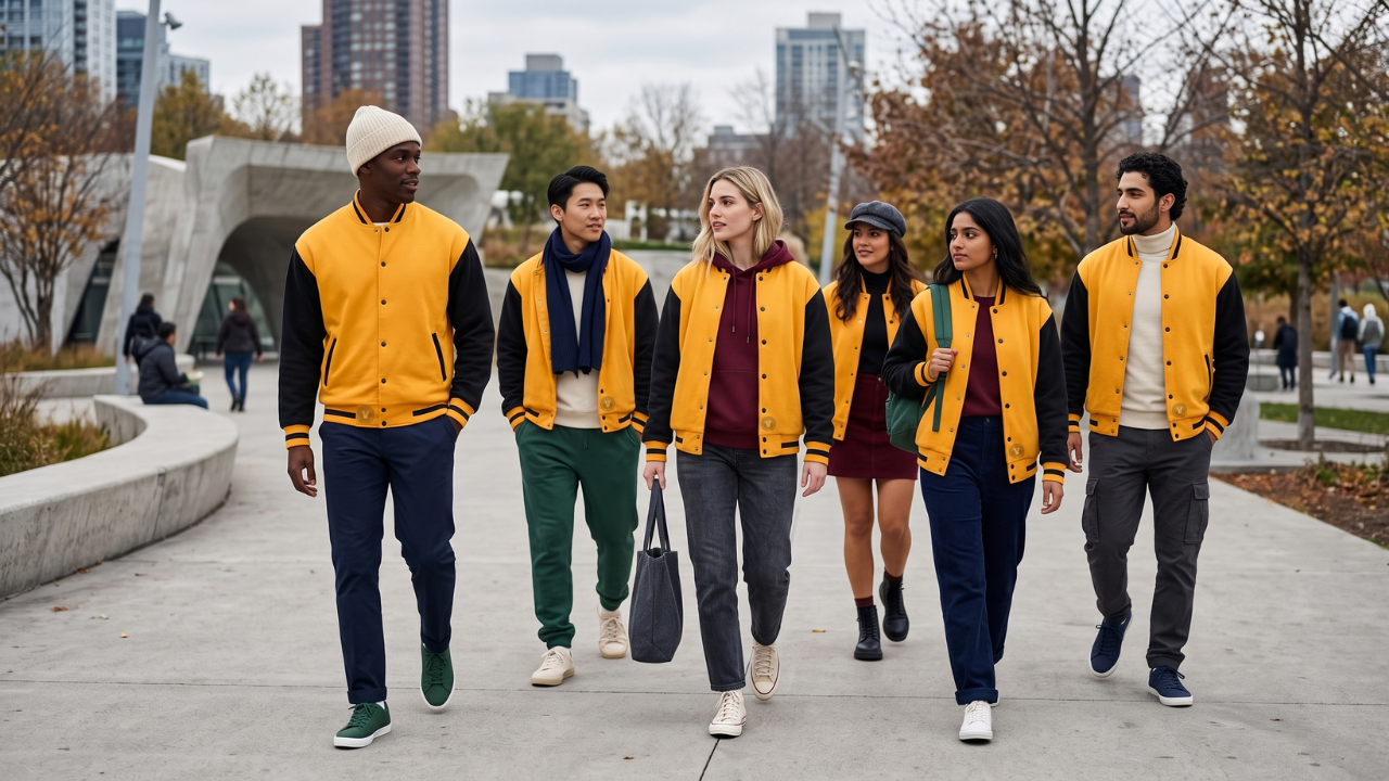 Fleece Varsity Jackets For Men And Women