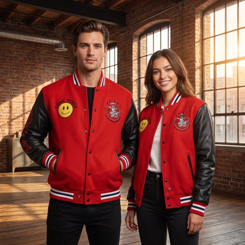 How to Sew Patches on Varsity Jackets