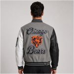 Men Cropped Varsity Jacket