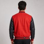 Cropped Wool Leather Jacket (Copy) - Image 2