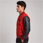 Cropped Wool Leather Jacket (Copy) - Image 3