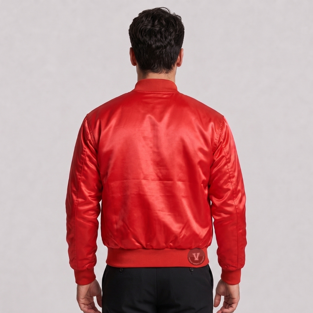 Mens Short Varsity Jacket