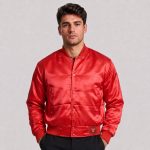 Mens Short Varsity Jacket
