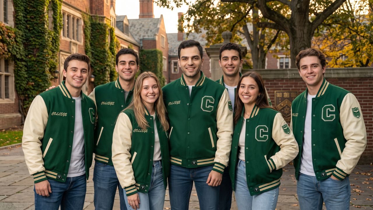 Varsity Jackets With Waterproof Coating
