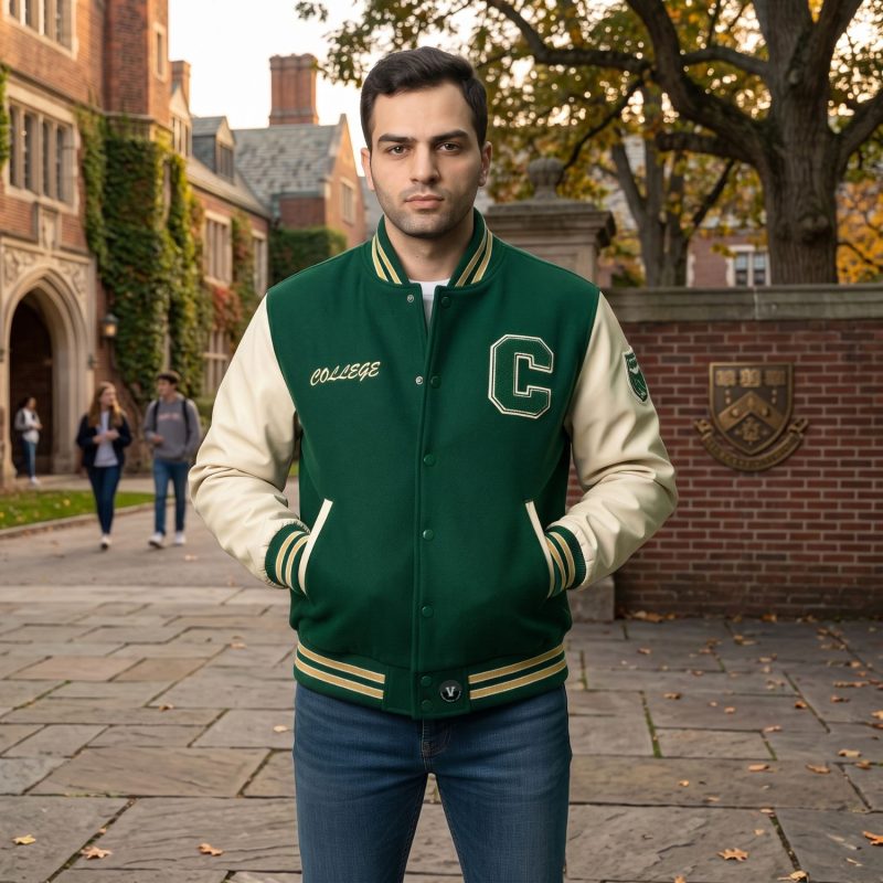 Varsity Jackets With Waterproof Coating