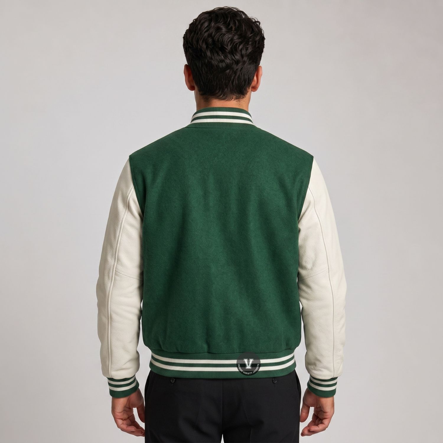 Design Cropped Varsity Jacket