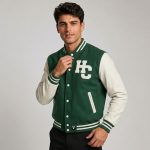 Design Cropped Varsity Jacket