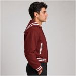Short Body Letterman Jacket
