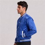 Short Varsity Jacket Men