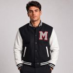 Short Wool Leather Jacket Men