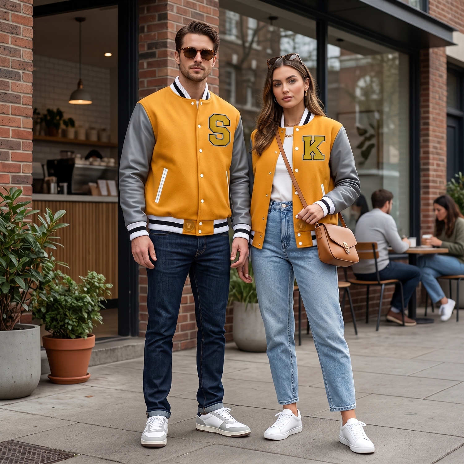 Trendy Letterman Jackets for Couples