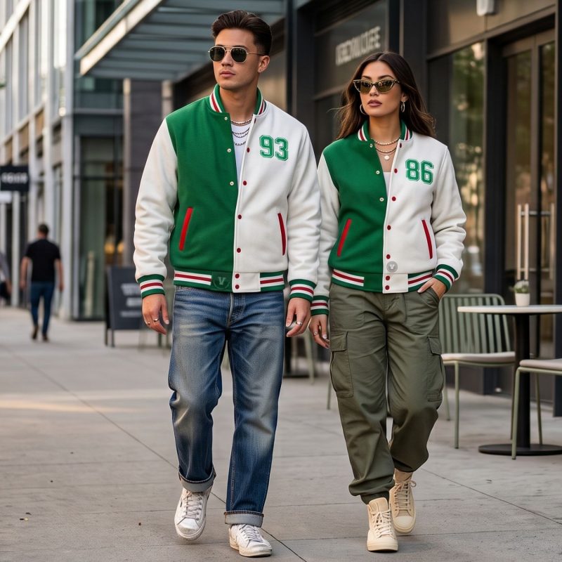 Two-Tone Varsity Jackets