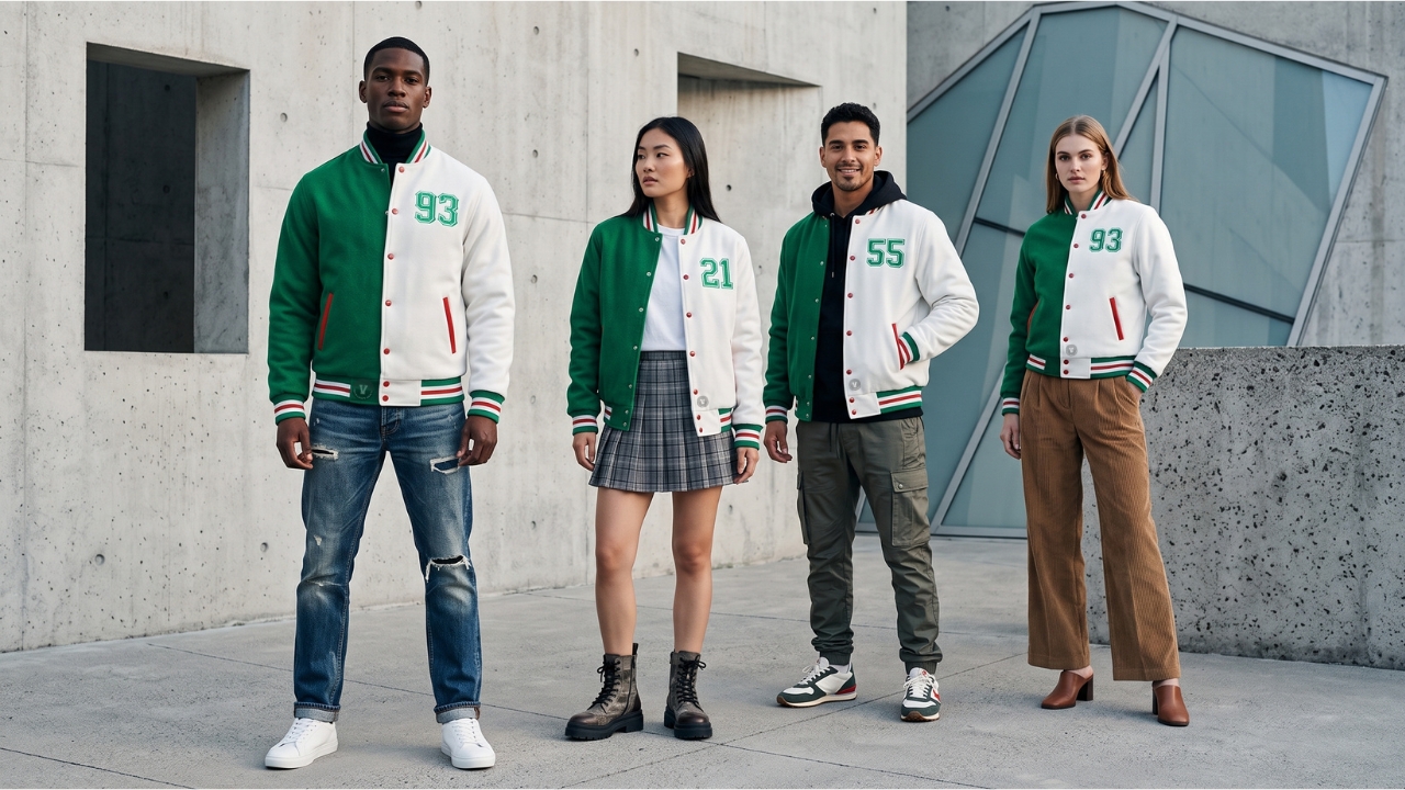 Two-Tone Varsity Jackets