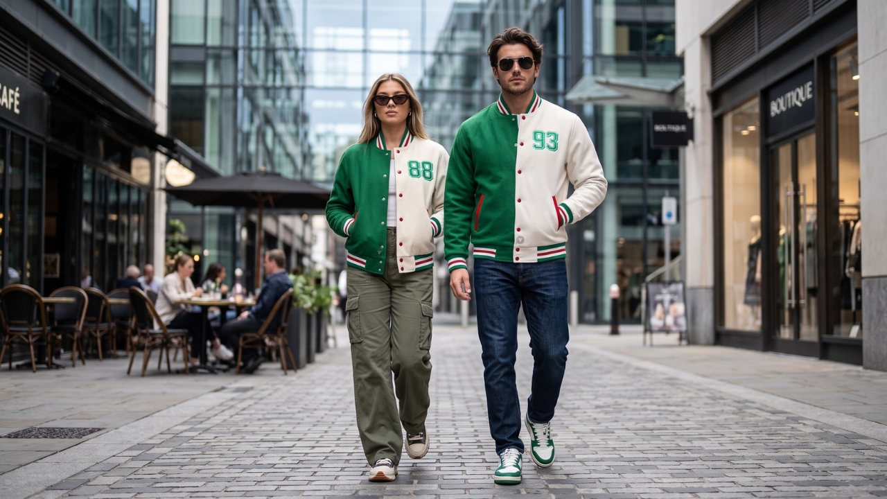 Two-Tone Varsity Jackets