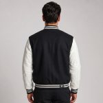 Varsity Cropped Jacket Men