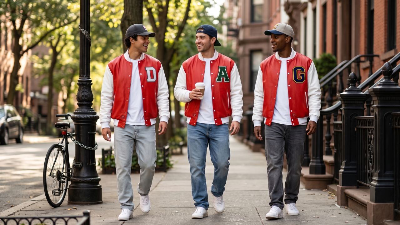 Varsity Jacket Outfit Ideas