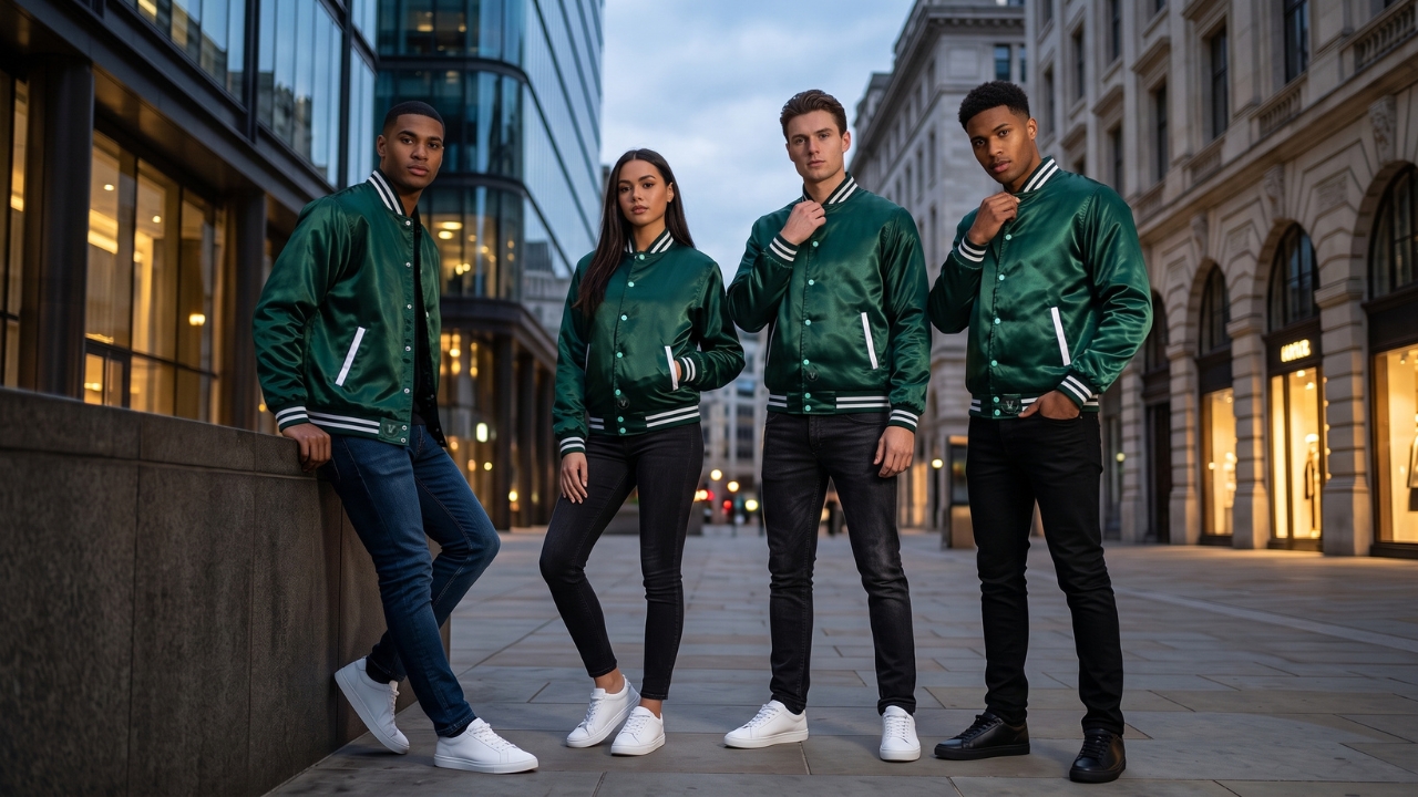 Design Varsity Jackets Varsity Jacket Satin Custom