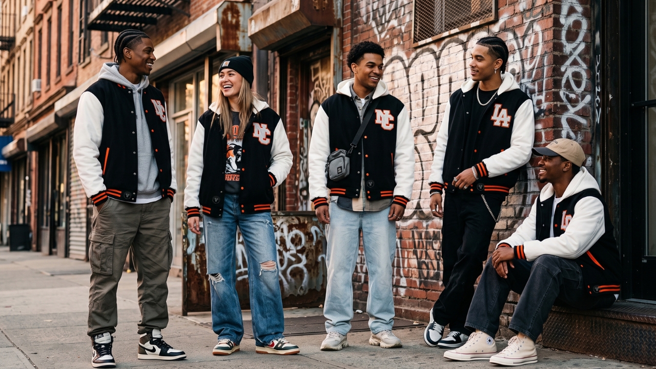 Varsity Jacket Streetwear Designs