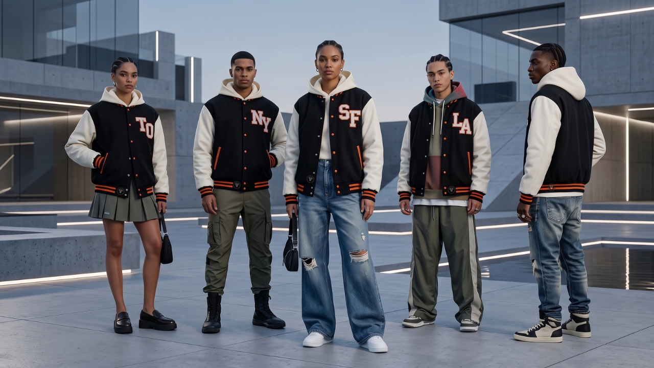 Varsity Jacket Streetwear Designs
