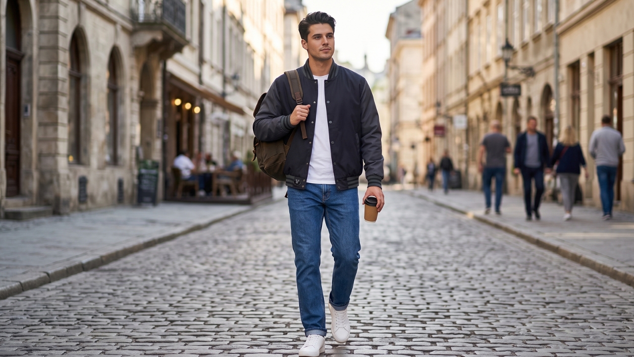 Varsity Jackets Casual Outfits